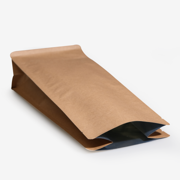 Flat Bottom Kraft (No zipper)