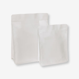 Flat Bottom Recyclable White